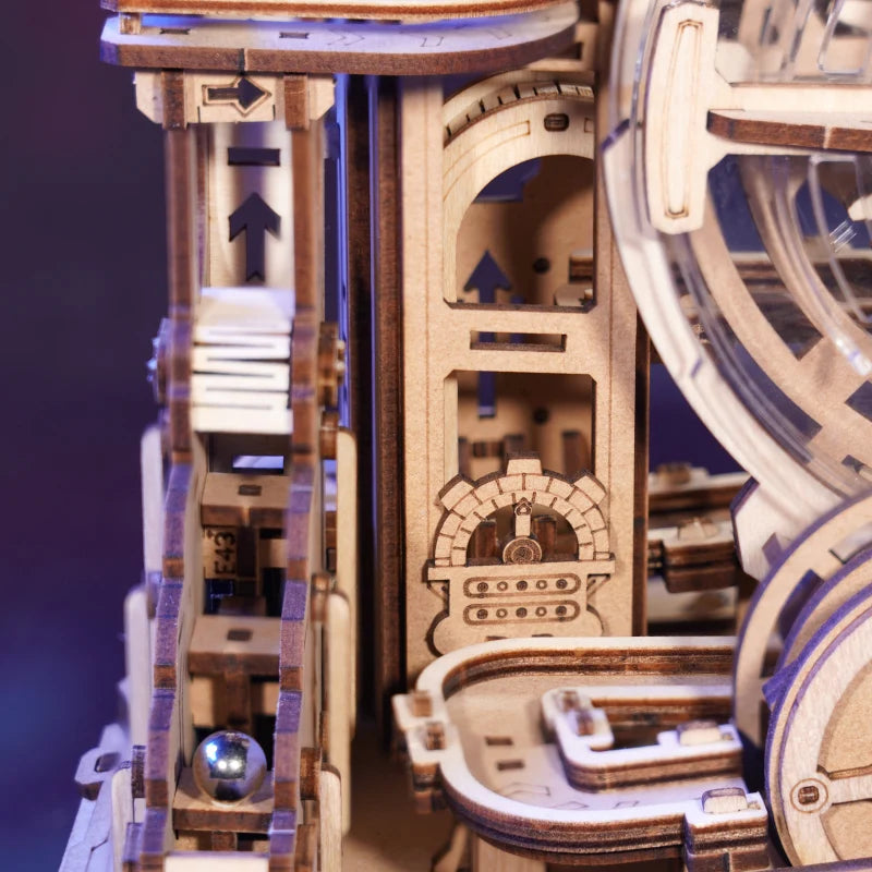 Build Your Own Pinball Machine — ROKR 3D Wooden Puzzle | Real Playable Table Game