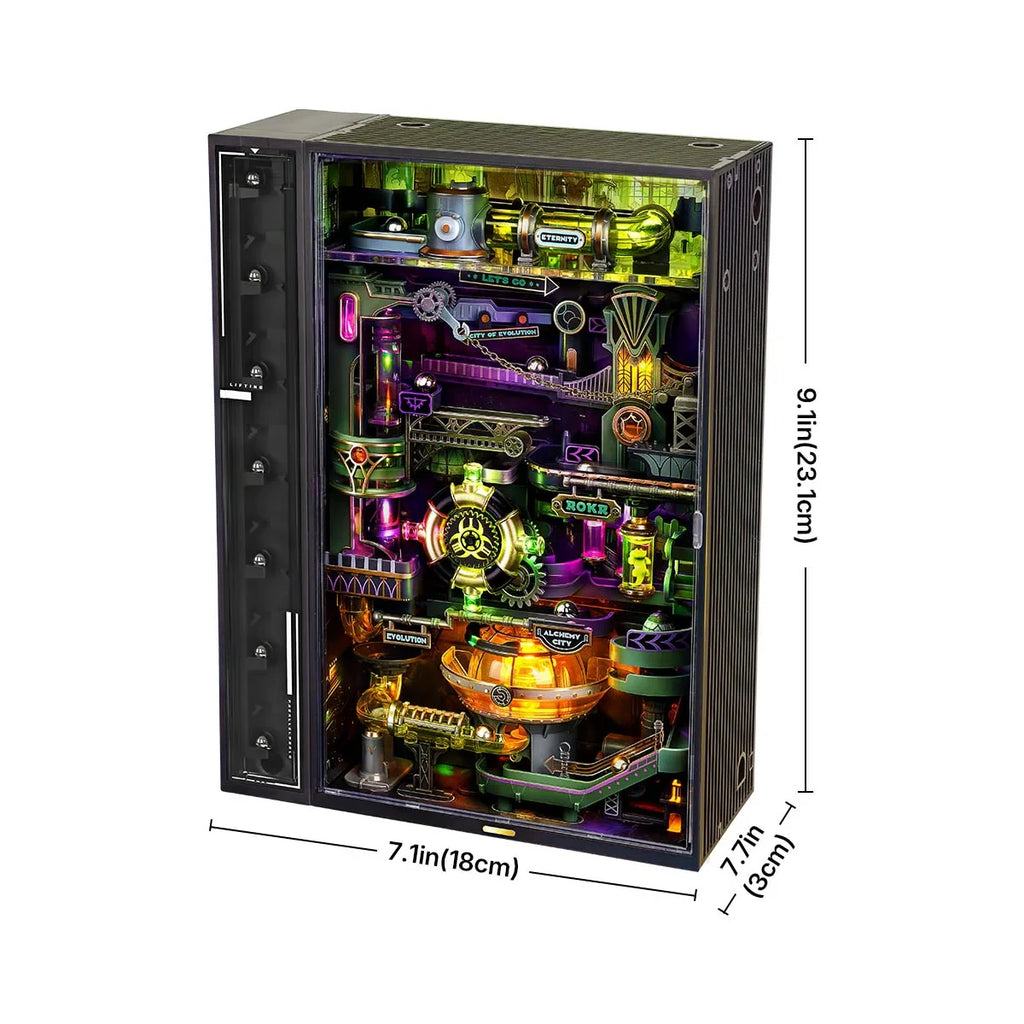 Build an Infinite Marble Run City — ROKR Alchemy City 3D Wooden Puzzle | Endless Loop